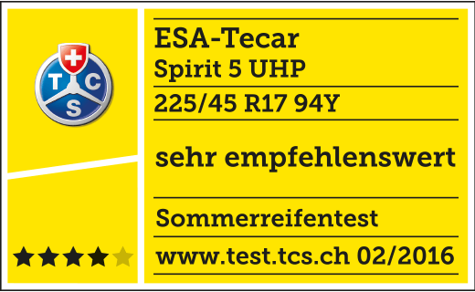 TCS TEST 02/2016 ESA+TECAR SPIRTIT 5 UHP